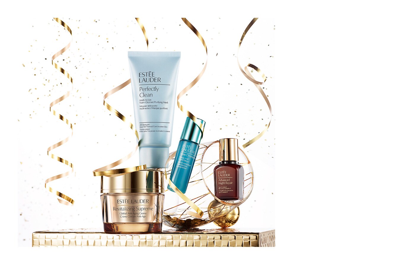 Estee Lauder 官网双11优惠码 订单满$50即送正装红石榴洁面乳 + ANR 两件套豪华小样