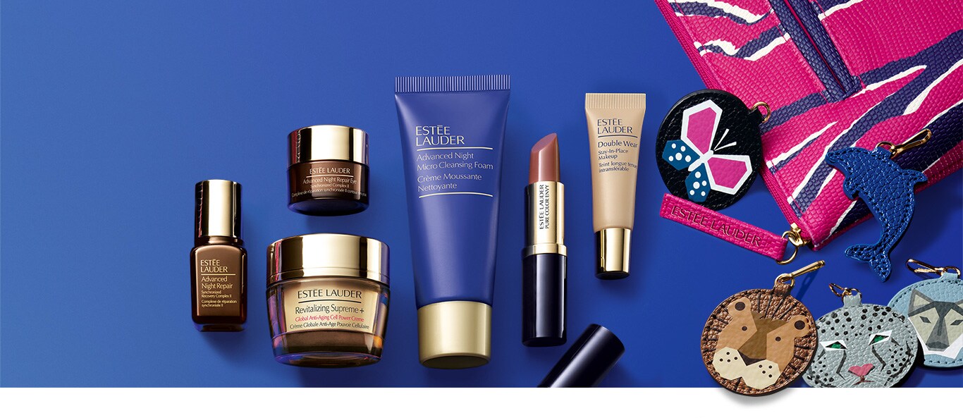 Receive a free 7-piece bonus gift with your $45 Estée Lauder purchase