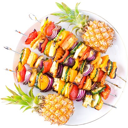 Tropical Kebabs
