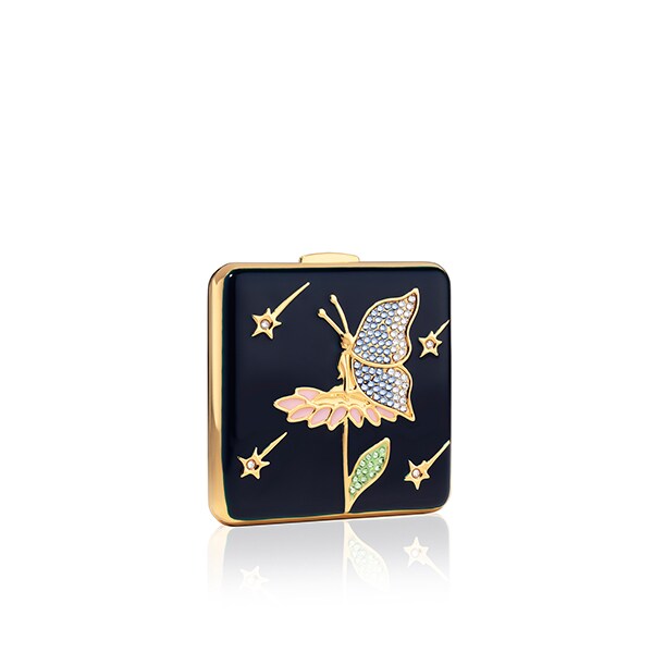 Estée Lauder Sparkling Fairy Powder Compact by Monica Rich Kosann, Deep - 0.24 oz