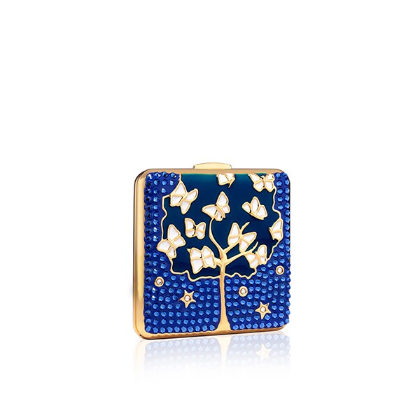 Estée Lauder Bejeweled Butterfly Powder Compact by Monica Rich Kosann, Ultra Deep - 0.24 oz