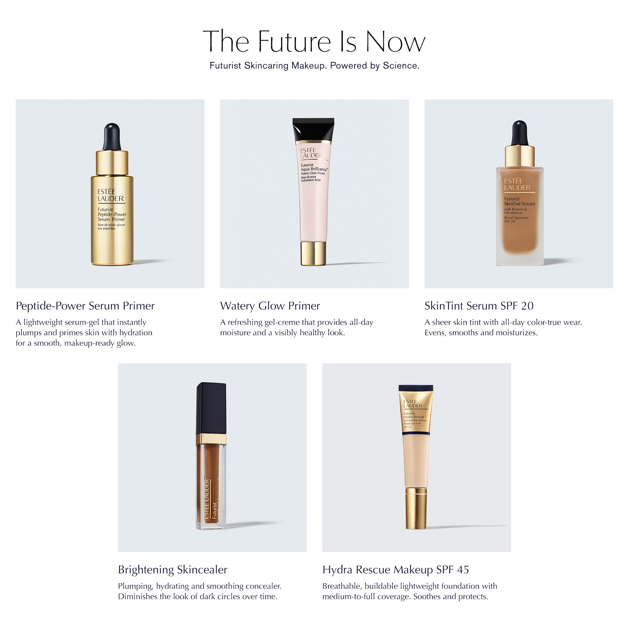 Futurist SkinTint Serum Foundation With Botanical Oil Infusion SPF