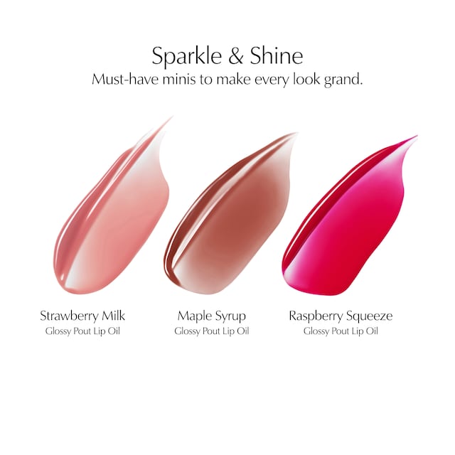 Suite Kisses Glossy Pout Mini Lip Oil Trio