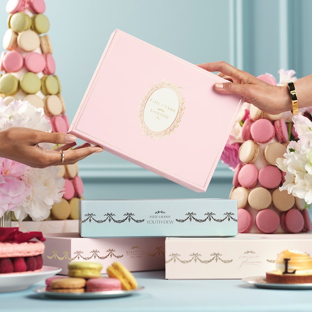 Estée Lauder x Ladurée Pleasures