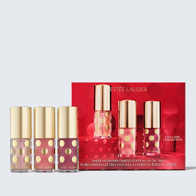Sheer Wonders Lip Oil Trio