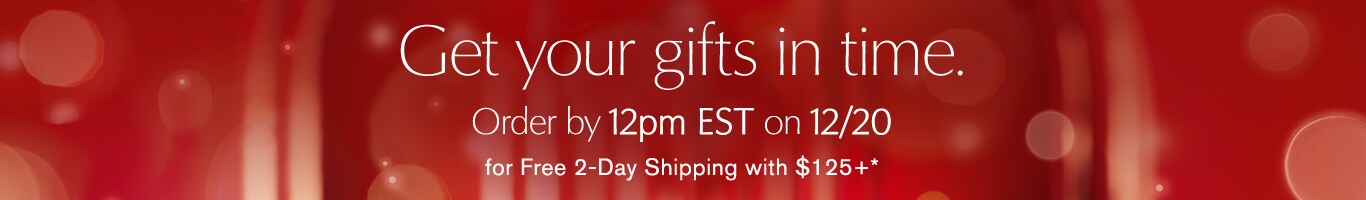 Holiday Shipping Deadline