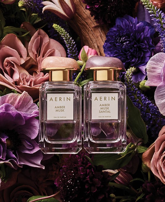 photo of aerin amber musk santal fall fragrance