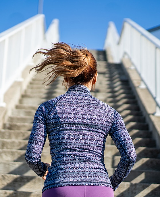 photo of women doing longevity workout routine