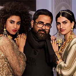photo of sabyasachi for estee lauder limited edition collection