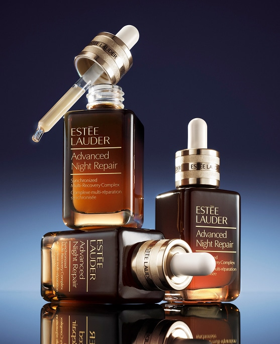 photo of estee lauder face serum advanced night repair serum