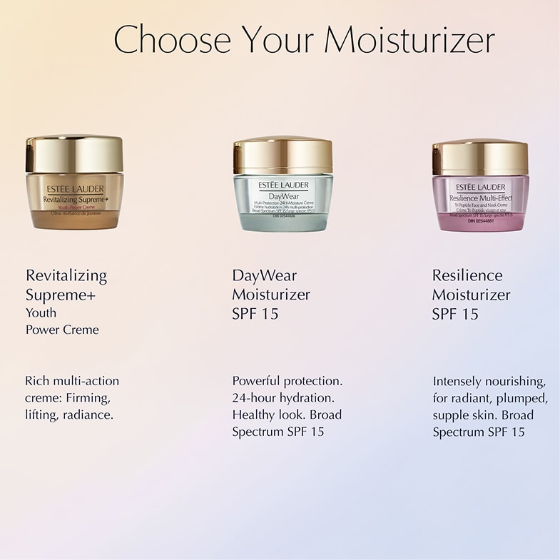 Choose Your Moisturizer