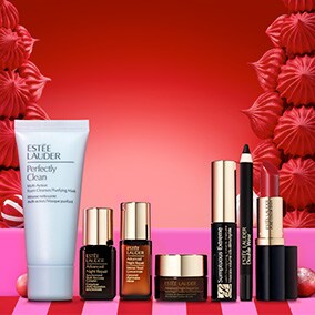 estee lauder gift set red bolsa